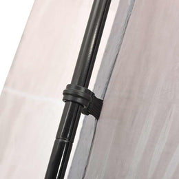 vidaXL Pool-Zelt Stoff 660x580x250 cm Grau