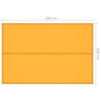 Outdoor-Tarp 3x2 m Gelb