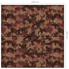 Outdoor-Tarp 4x4 m Camouflage