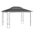Pavillon 4x3x2,7 m Anthrazit 160 g/m²