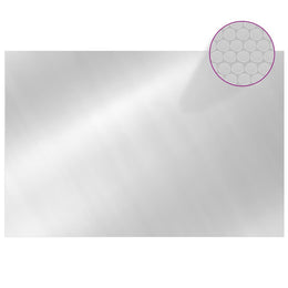 vidaXL Rechteckige Poolabdeckung 600x400 cm PE Silbern