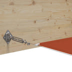 Senkrechtmarkise Terrakotta 100x800 cm Oxford-Gewebe