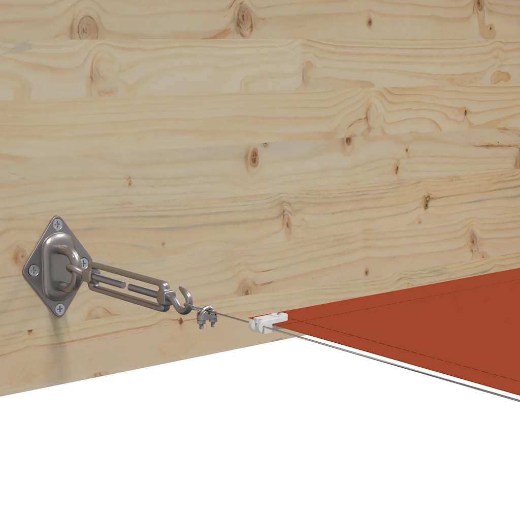 Senkrechtmarkise Terrakotta 100x1200 cm Oxford-Gewebe