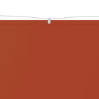 Senkrechtmarkise Terrakotta 140x420 cm Oxford-Gewebe