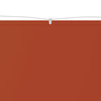 Senkrechtmarkise Terrakotta 140x800 cm Oxford-Gewebe