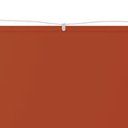 Senkrechtmarkise Terrakotta 180x1000 cm Oxford-Gewebe