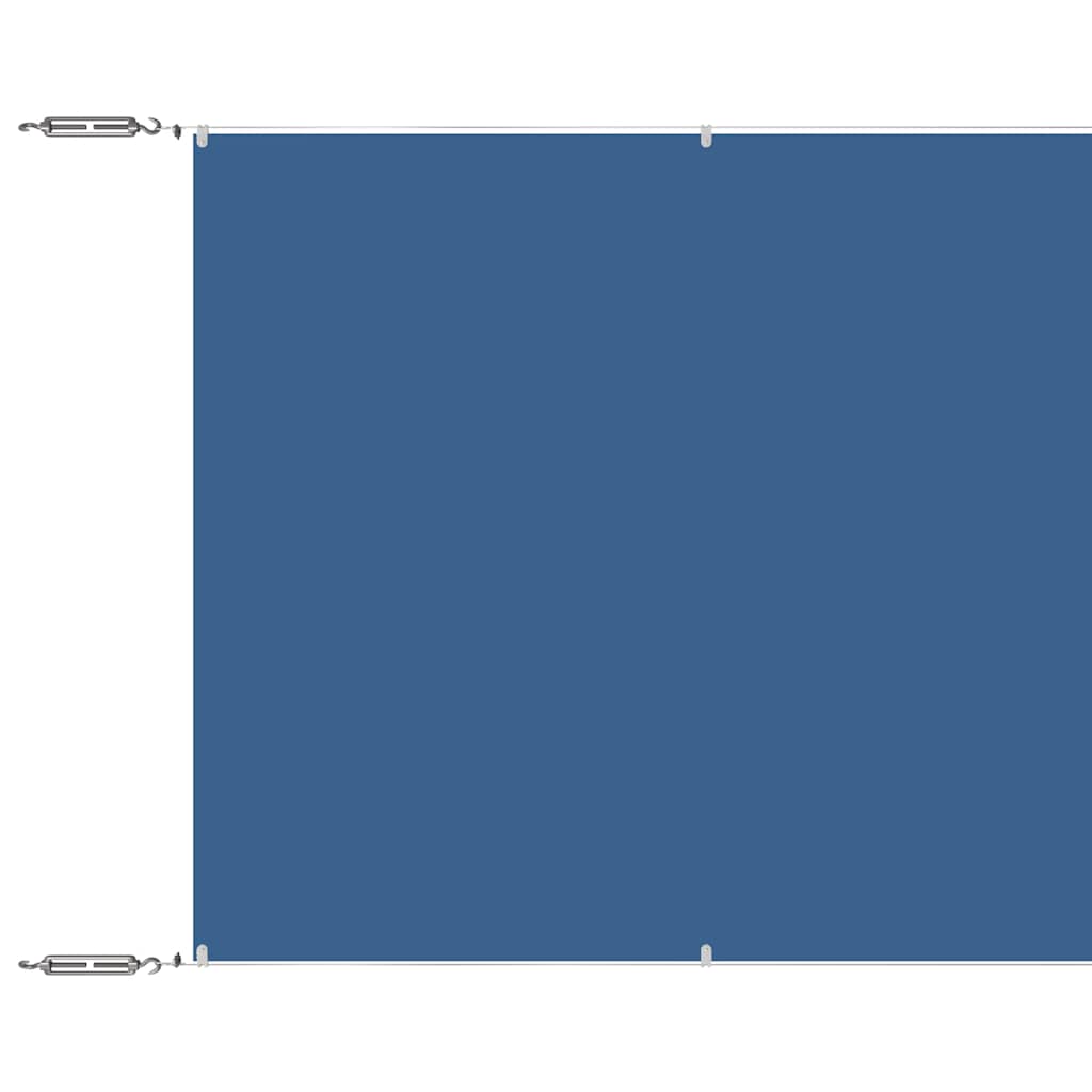 Senkrechtmarkise Blau 60x800 cm Oxford-Gewebe