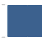 Senkrechtmarkise Blau 60x1200 cm Oxford-Gewebe