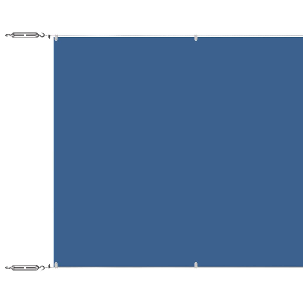 Senkrechtmarkise Blau 60x1200 cm Oxford-Gewebe