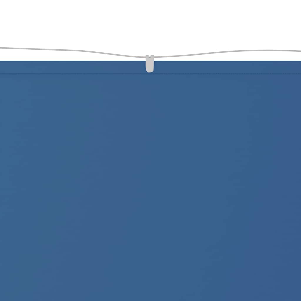 Senkrechtmarkise Blau 60x1200 cm Oxford-Gewebe