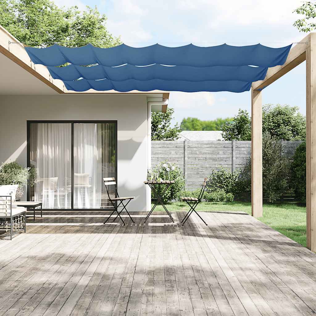 Senkrechtmarkise Blau 60x1200 cm Oxford-Gewebe