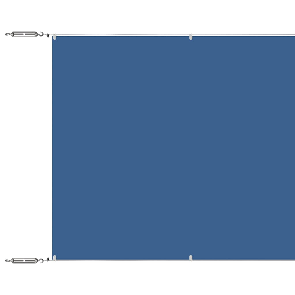 Senkrechtmarkise Blau 140x800 cm Oxford-Gewebe
