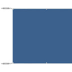 Senkrechtmarkise Blau 140x1000 cm Oxford-Gewebe
