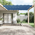 Senkrechtmarkise Blau 180x800 cm Oxford-Gewebe