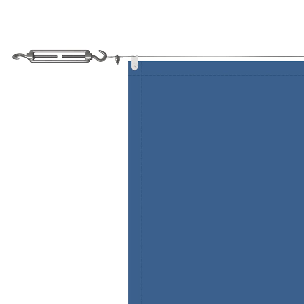 Senkrechtmarkise Blau 180x1000 cm Oxford-Gewebe