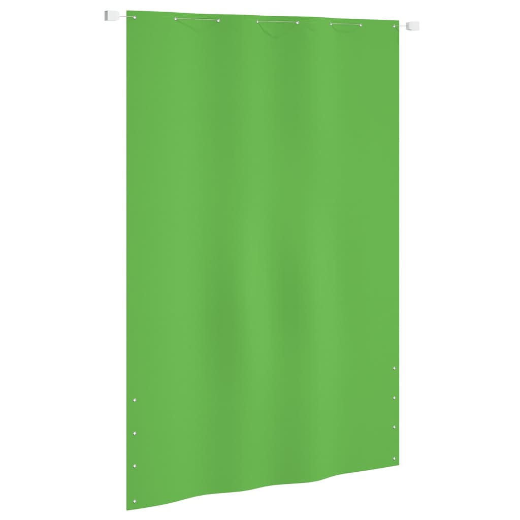 Balkon-Sichtschutz Hellgrün 160x240 cm Oxford-Gewebe