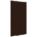 Balkon-Sichtschutz Braun 140x240 cm Oxford-Gewebe