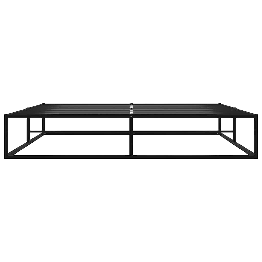 Bettgestell Schwarz Metall 140x200 cm