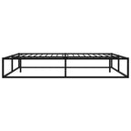 Bettgestell Schwarz Metall 180x200 cm