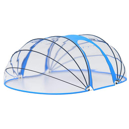 vidaXL Pool-Kuppel Oval 530x410x210 cm