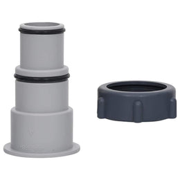 vidaXL Adapter für Poolschlauch 2 Stk. Kunststoff