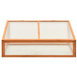 vidaXL Gewächshaus 100x65x40 cm Tannenholz