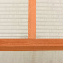 vidaXL Gewächshaus 100x65x40 cm Tannenholz