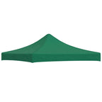 Partyzelt-Dach 3x3 m Grün 270 g/m²