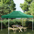 Partyzelt-Dach 4,5x3 m Grün 270 g/m²