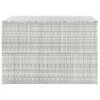 Garden-Auflagenbox Hellgrau 150x100x100 cm Poly Rattan