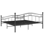 Bett Schwarz Metall 180x200 cm