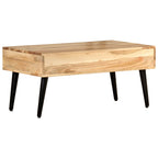 Couchtisch 88x50x42 cm Akazie Massivholz