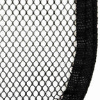 Faltbarer Welpenlaufstall mit Tragetasche Schwarz 90x90x58 cm