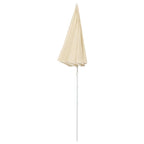 Sonnenschirm mit Stahlmast Sandfarbe 180 cm