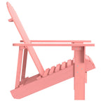 Adirondack-Gartenstuhl Massivholz Tanne Rosa