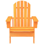 Adirondack-Gartenstuhl Massivholz Tanne Orange