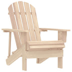 Adirondack-Gartenstuhl mit Tisch Massivholz Tanne