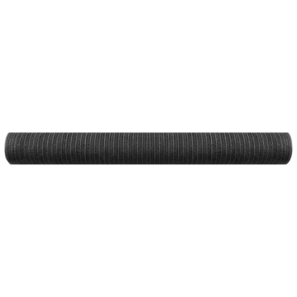 Zaunblende Anthrazit 1,2x10 m HDPE 150 g/m²