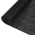 Zaunblende Schwarz 1,2x25 m HDPE 150 g/m²
