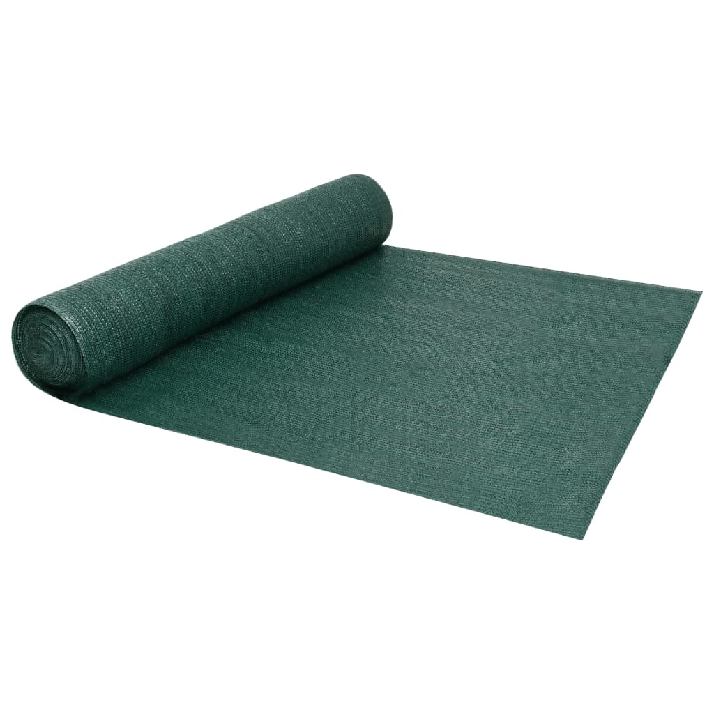 Zaunblende Grün 1x50 m HDPE 150 g/m²