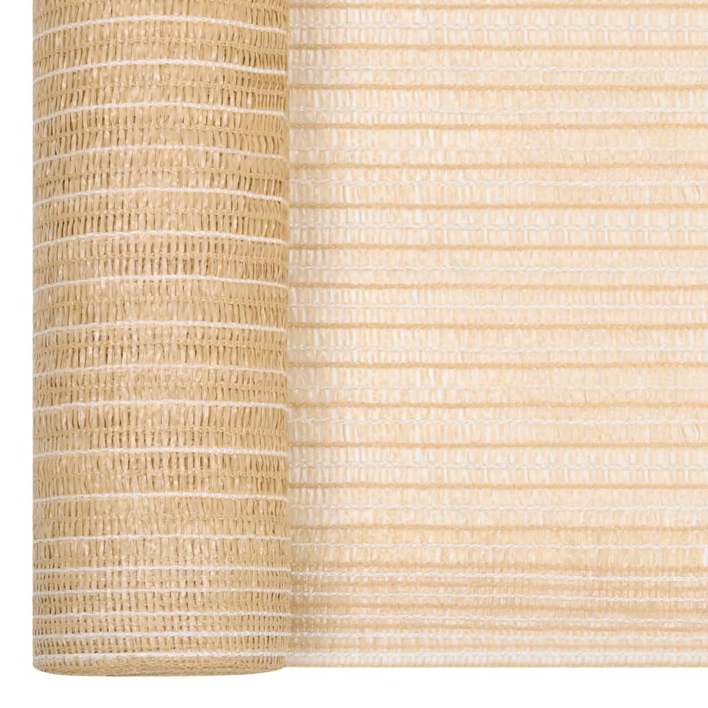 Zaunblende Beige 1,5x50 m HDPE 150 g/m²