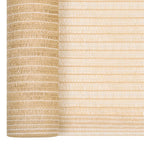 Zaunblende Beige 1,8x50 m HDPE 150 g/m²