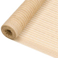 Zaunblende Beige 2x25 m HDPE 150 g/m²