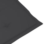 Hochlehner Verstellbar 6 Stk. mit Auflagen Massivholz Akazie