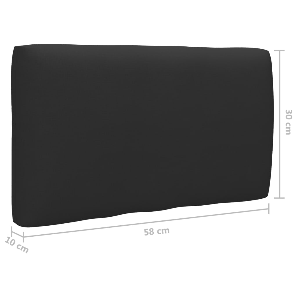 2-Sitzer-Palettensofa Weiß Imprägniertes Kiefernholz