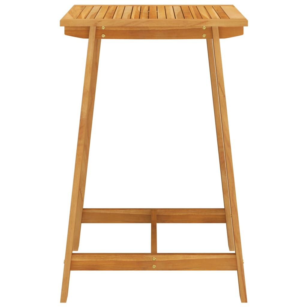 3-tlg. Gartenbar-Set mit Kissen Braun