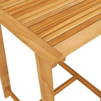 3-tlg. Gartenbar-Set mit Kissen Schwarz