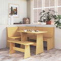 Eckbank REINE 151 cm Honigbraun Massivholz Kiefer