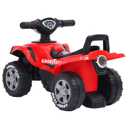 vidaXL Aufsitz-Quad für Kinder Good Year Rot