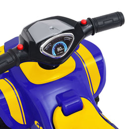vidaXL Aufsitz-Quad für Kinder Good Year Blau